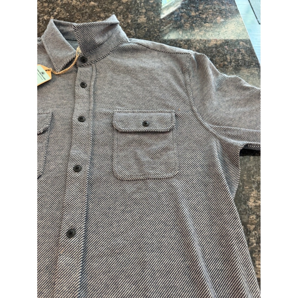 Faherty Legend Sweater Shirt Mens XL Navy Ink Twill MXC0002 NWT - Picture 6 of 10